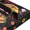 Corrugated pizza packaging box