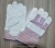 Import Cow Split Leather Work Gloves 10.5 inches garden gloves safety glove cheap from China