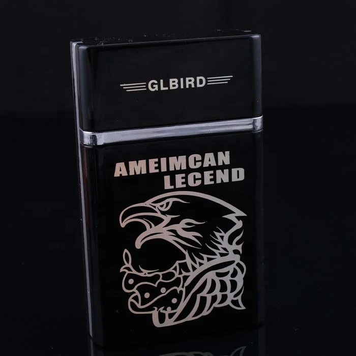 Creative Custom Usb Rechargeable Cigarette Case Electronic Lighter