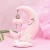 Import Creative Flying Pink Blue Unicorn  Moon with Wings on Cloud with LED Light Children Best Romantic Night Light Resin Crafts from China