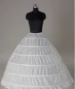 Crinoline Women Petticoat 6 Hoop Handmade Crinoline Underskirt For Wedding Dress