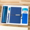 Custom Brand New Promotional vacuum flask & pen & 16g USB flash drive & A5 plain notebook & speaker& power bank Gift Sets Items