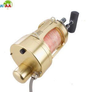 Custom CNC milling high voltage brass electric fishing reel