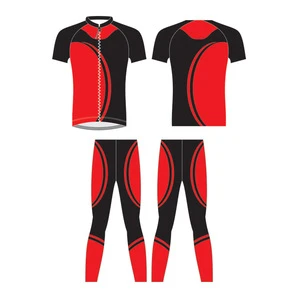Custom cycling thrermal jersey pant mtb breathable clothing wear spring long sleeve half jerseys