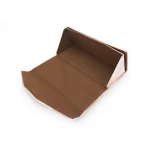 Custom handmade Folding Sunglasses Case, pu Leather Glasses Case with marble texture