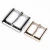 Import Custom Metal Pin Belt Buckle With Laser Logo from China