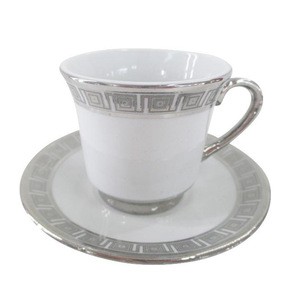 Custom printed tea cups and saucers from China supplier