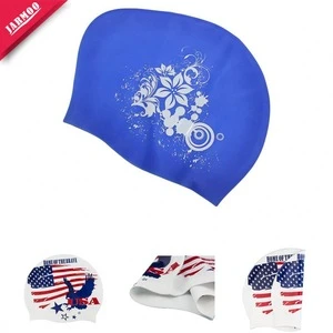 Custom Swim Sport Cap Custom Made For Advertising Agency Swimming Caps For Big Hair