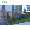 Customized Aluminium Wood Grain Decorative Garden Fence
