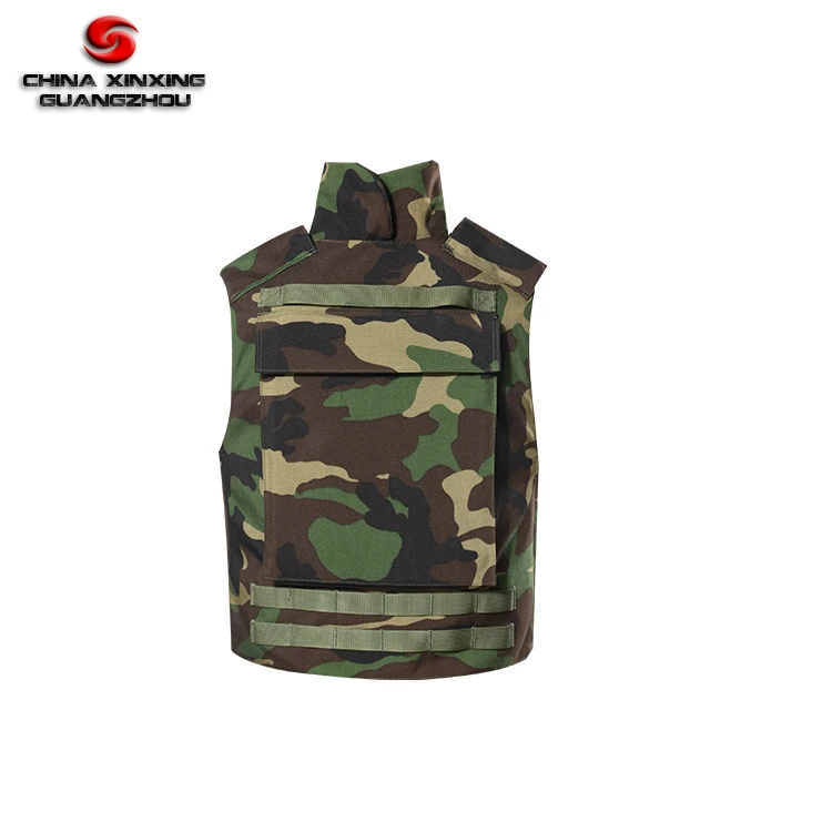 Customized Ballistic Vest with Plate Insert NIJ IIIA.44 or NIJ IIIA 9mm Military Army BULLET PROOF VEST