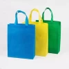 Customized beautiful Shopping big Tote Bag 100% Bamboo Non Woven Bag