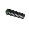 Customized belt conveyor buffer roller rubber covered roller rubber roller groove type support