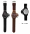 Import Customized casual fashion mens leather watch from China