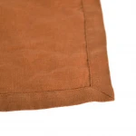 Customized dinner Luxury Wedding Hotel linen table napkins Tobacco