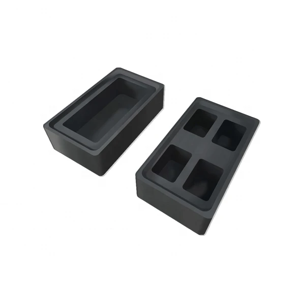 Customized high density graphite mould for gold silver precious metal casting