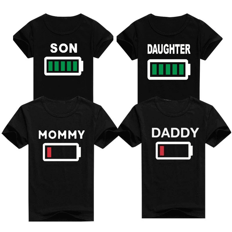 Customized New Mommy And Me Tshirt Mother Daughter Son Outfits Cute Family Matching Clothes T-shirt Baby Girl Boys T Shirt