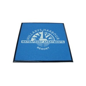 Customized Nylon logo Rubber Floor Door Mat