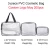 Import Customized Zipper Unisex 3 pcs Makeup Bags PVC Travel Set Brushes Organizer Transparent Clear Cosmetic Bag from China