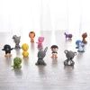 Cute Animal Table  Toy Plastic Cartoon Capsule Toys Accessories Action Figures Amazon Hot Selling Free Shipping