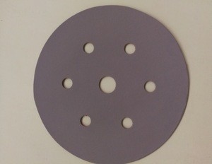 CWH Hot Sale 6 Inch 7 Holes Abrasive Round Sand Paper Sanding Disc for Auto