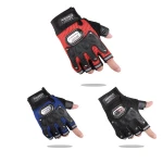 Cycling Anti-slip Anti-sweat Men Women Half Finger Gloves Breathable Anti-shock Sports Gloves Bike Bicycle Glove