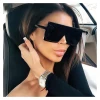 DARSIN Eyewear 2020 Wholesale Fashion Luxury Oversized Square Rectangle Big Frame Women Sunglasses