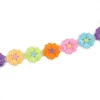 Dawei Brand 100% cotton garment accessories stylish flower lace for women dress
