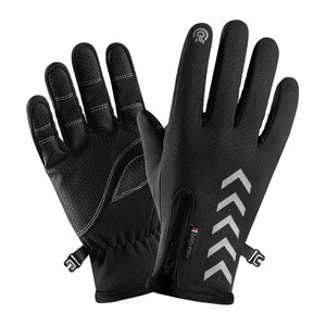 DB36 Thermal Winter Warm Hand Gloves Wholesale Motorcycle Cycling Riding Touch Screen Running Gloves Winter Cycling Gloves