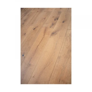 DE European oak multi-layer parquet floor with Wood wax oil brushed and hand paint