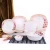 Import decal printing opal glassware bowl and dish 24pcs opal glass dinnerware set from China