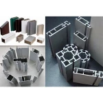 Decorative corrugated sun room Rounded Wall strip picture frames and mirror Interior Corner Trim aluminum profile