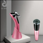 Deep Cleaning Facial Ems Handheld High Frequency Skin Therapy Face Care Tool Device Massager 4 In 1 Led Light Equipment
