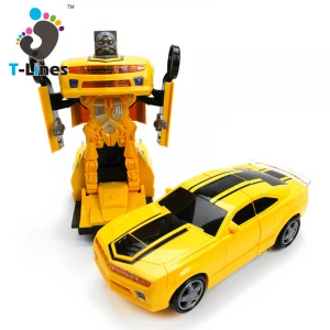 Deformed toy transform car robot for child