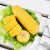 Delicious fresh vegetable yellow sweet corn cob for salad