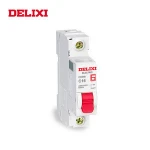 Delixi high quality 2P miniature molded case mcb electrical Circuit Breaker for family use CDB series