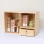 Import Desktop furniture Solid wood student bookcase small wood book shelf with drawer from China