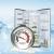 Import Dial refrigerator thermometer for home use with Hook and Panel Base wholesale  freezer thermometer from China