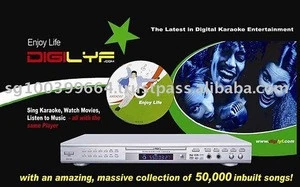 DigiLyf DVD MIDI Karaoke (50K songs) player