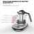 Import Digital control glass kettle with tea infuser, multifunction health pot with glass stew pot,temperature setting glass kettle from China