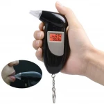 Digital LCD Police Breathalyzer Breath Test Alcohol Tester Analyzer Detector