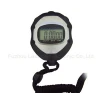 Digital sport watch pedometer stopwatch with lanyard