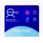 Displays Easel Backdrop Stand POP Up Banner Backdrop Tension Fabric Pop up Display For Trade Show