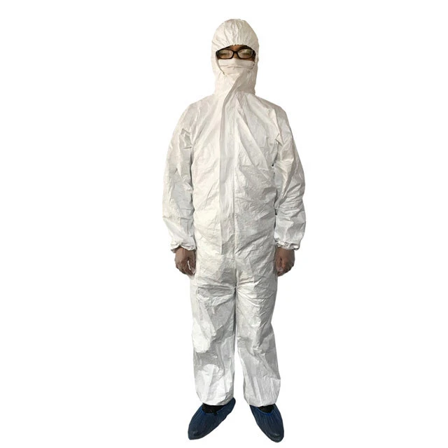 Disposable coveralls medical body suit anti virus protective clothing with wholesale price