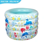 Doctor Dolphin Home Family Kids Garden Backyard Full Sized Inflatable Lounge outdoor inflatable swimming pool