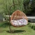 Import Double Seat  Hanging Egg  Swing Chair Outdoor Balcony Basket Rattan Chair Water Drop Swing Cradle Chair from China
