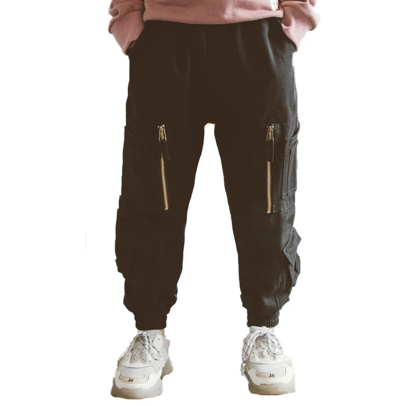 DRDDJN1908B1242 Newest Design Boy Jogger Pants Fashion Safari Style Children Pants Kids Safari Pants Ready to Ship