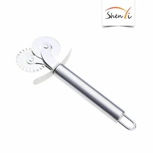 Dual Blade Stainless Steel Pasta and Pastry Cutter