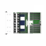 DUGOO KS4224-G8 4u barebone rack server support 2*e5-2600v3/v4 series CPU 8*GPU slots 24*DDR4 slots 24*SAS/SATA slots