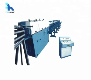 Durable straightening and cutting machine for concrete