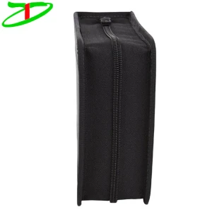 dvd case holder simple fashion black car DVD player bag, promotion cd case wholesale